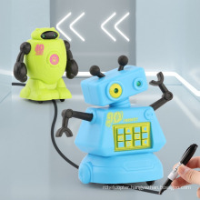 Educational induction line follower sensor mini robot kit toy with track map